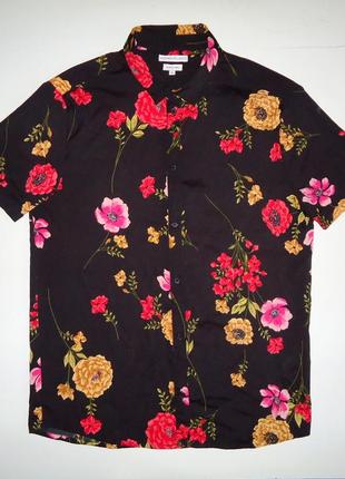 Рубашка  гавайская  another influence polyester гавайка (l)