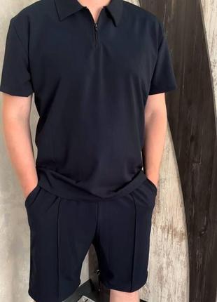 Костюм мужской цвет темно синий