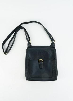 Сумка шкіряна унісекс через плечо/нагрудна ashwood