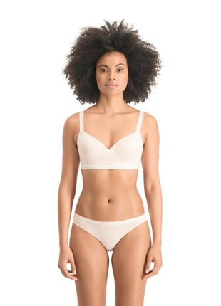 Спортивный хлопковый бюстгальтер топ