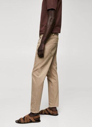 Продам новые мужские джинсы манго/mango ben tapered cropped размер 404 фото