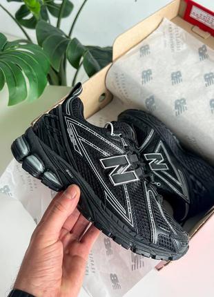 Женские кроссовки new balance 1906r black metallic silver