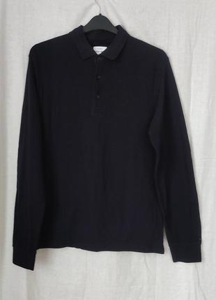 Футболка  polo котонова з довгим рукавом peter werth  роз. 48