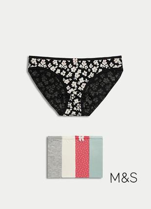 Набір трусики marks&spencer модель бікіні bikinis низька посадка