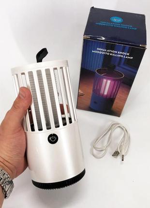 Лампа-пастка для комаров mosquito lamp 1001, портативная, с зарядкой от usb, для дома и путешествий