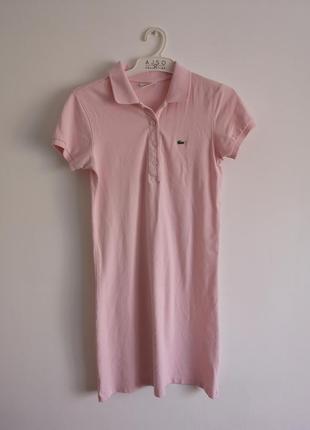 Платье поло lacoste размер s