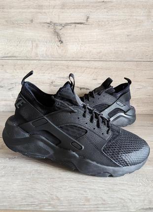 Кроссовки б/у найк nike  air huarache run ultra breathe br "all black" 43 р 27,5 см4 фото