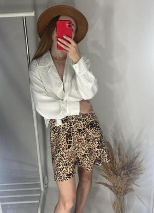Спідниця в леопардовому принті 🐆