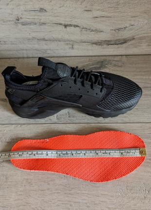 Кроссовки б/у найк nike  air huarache run ultra breathe br "all black" 43 р 27,5 см7 фото