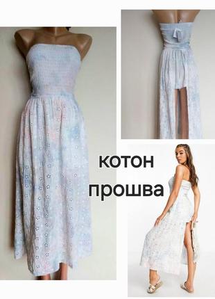 Новое платье-ромпер, комбинезон, прошва