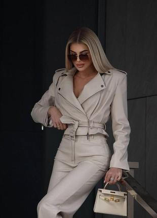 Вкорочена косуха на зав’язках  «louisa» від miss diamond