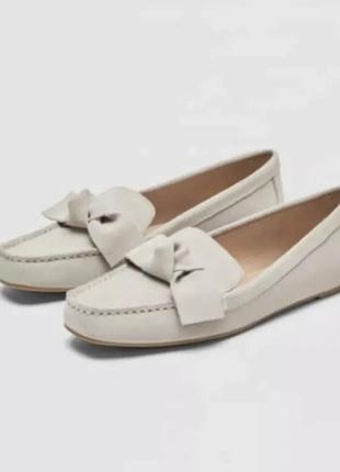 Новые замшевые туфли лоферы мокасины zara!!!