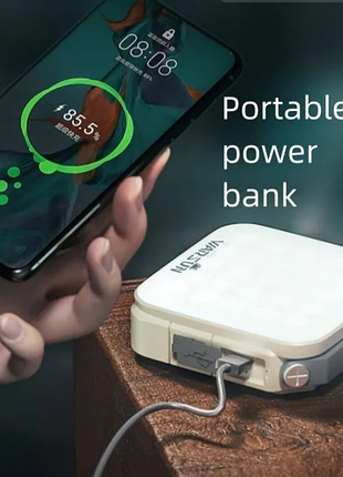 Ліхтар для кемпінга warsun cp 36,з сонячною зарядкою