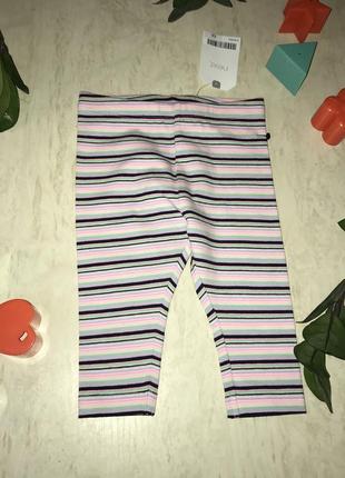 Футболка лосины летний набор малышки новорожденной девочке 3 6 месяцев next