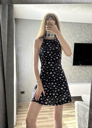 Летнее платье в цветочек