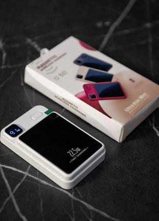 Повербанк магнитный для айфона fast 10 000 mah magsafe 22.5w  вт7048(45 - 00)