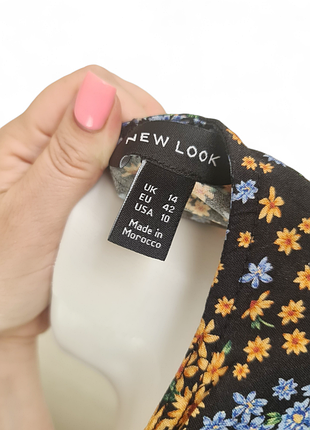 Платье цветочное легкое 4