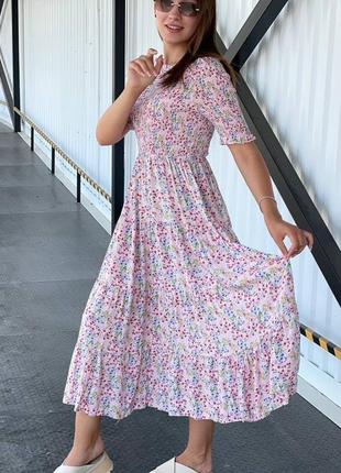 Красивое летнее платье