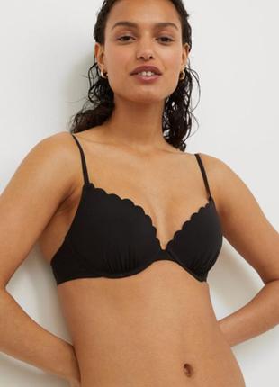 Купальник верх h&m 70-75b бесшовный