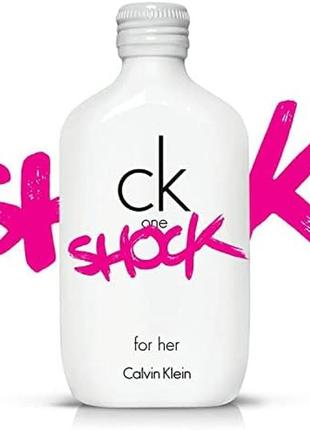 Туалетная вода для женщин calvin klein one shock for her. 200 мл. оригинал1 фото