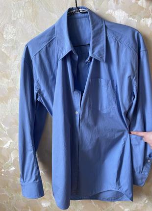 Голубая рубашка alexander wang6 фото