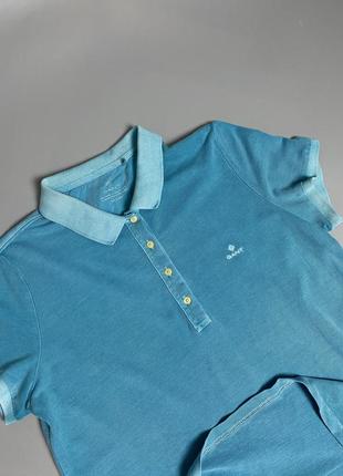 Футболка поло gant original оригінал стильне лакшері pastel premium style