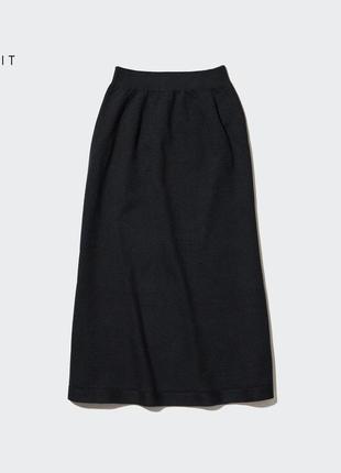 Женская эластичная юбка 3d knit uniqlo2 фото