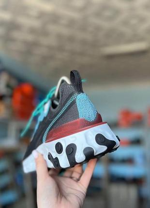 Мужские кроссовки nike react element 55 оригинал новые с коробкой4 фото