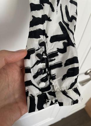Топ кофта зебра h&m винтаж эксклюзив4 фото