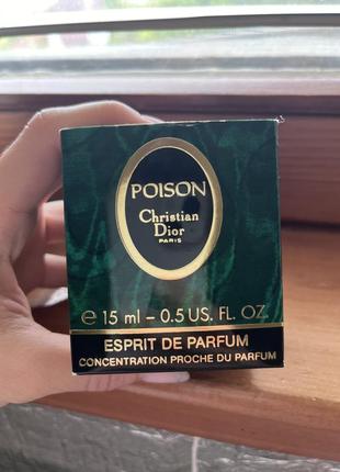 Вінтажні парфуми christian dior poison