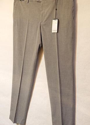 Мужские классические брюки mango 50 52 54 xl 2xl штаны2 фото