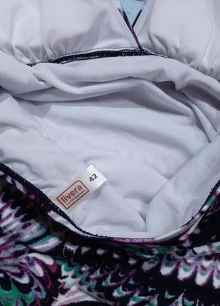 Красивый слитный корректирующий закрытый купальник livera3 фото