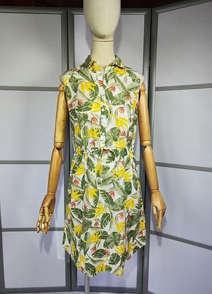 Esmara стильное платье в тропический принт