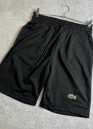 🔥 мужские шорты lacoste черные