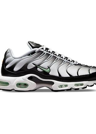 Nike air max plus white black mint green