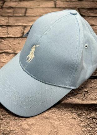 🔥 кепка polo ralph lauren голубая