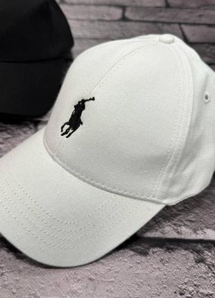 🔥 кепка polo ralph lauren біла