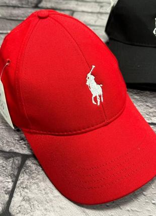🔥 кепка polo ralph lauren червона