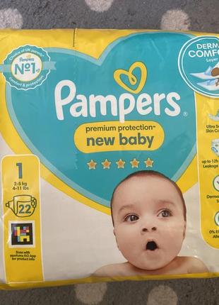 Нові підгузки pampers premium protection 11 фото