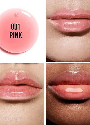 Олія для губ dior addict lip glow oil 001 pink 6 мл