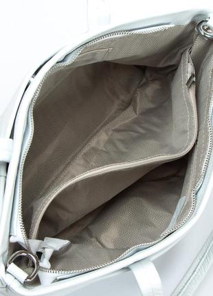 Женская сумочка через плечо с длинной ручкой сумка белая alex rai сумка женская кожаная сумка стильная5 фото