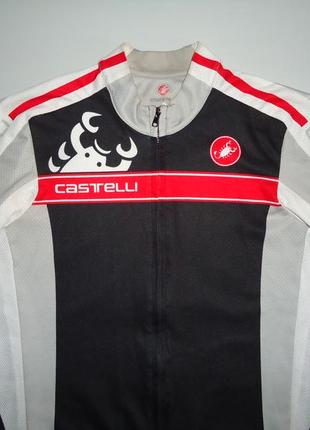 Велофутболка castelli autentica fz jersey оригінал (l)3 фото