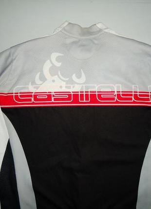 Велофутболка castelli autentica fz jersey оригінал (l)4 фото