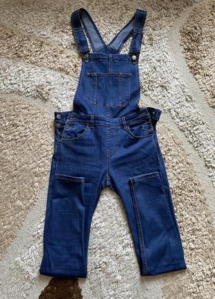 Джинсовий комбінезон, для вагітних, pull&bear, 36; 26; s розмір
