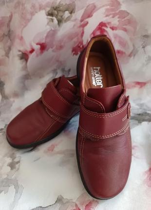 Туфли✅ hotter 37,5размер кожа