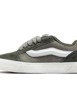 Кеди vans knu skool  olive  ванс хакі чоловічі