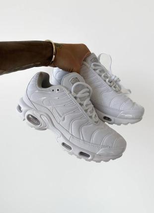 Кроссовки спортивные nike air max tn plus white