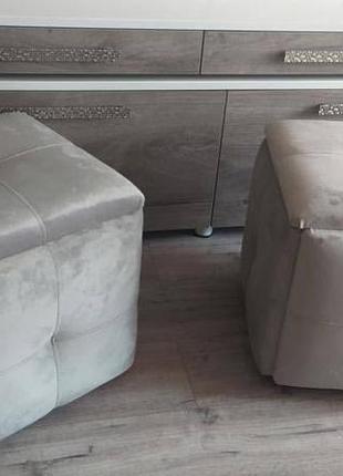 Пуф трансформер 5в1 для взрослых смарт куб табурет пять в одном на колесах квадратный...