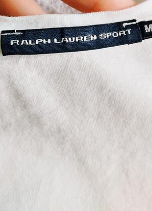 Базовая белая футболка) хлопок) ralph lauren3 фото
