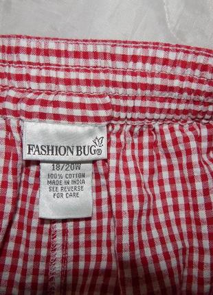 Шорты женские коттон fashion bug, 50-52 ukr, 028kk (только в указанном размере, только 1 шт)6 фото